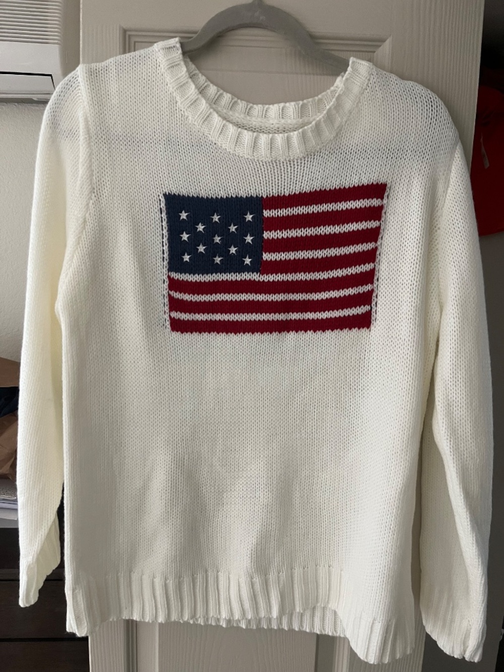 American Flag Sweater